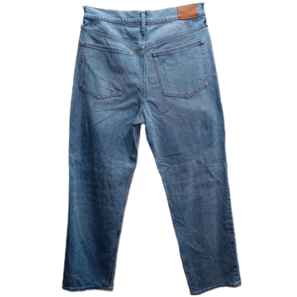 J. Crew Classic Straight Birchwood Wash Blue Jeans Size 30 - Picture 3 of 5